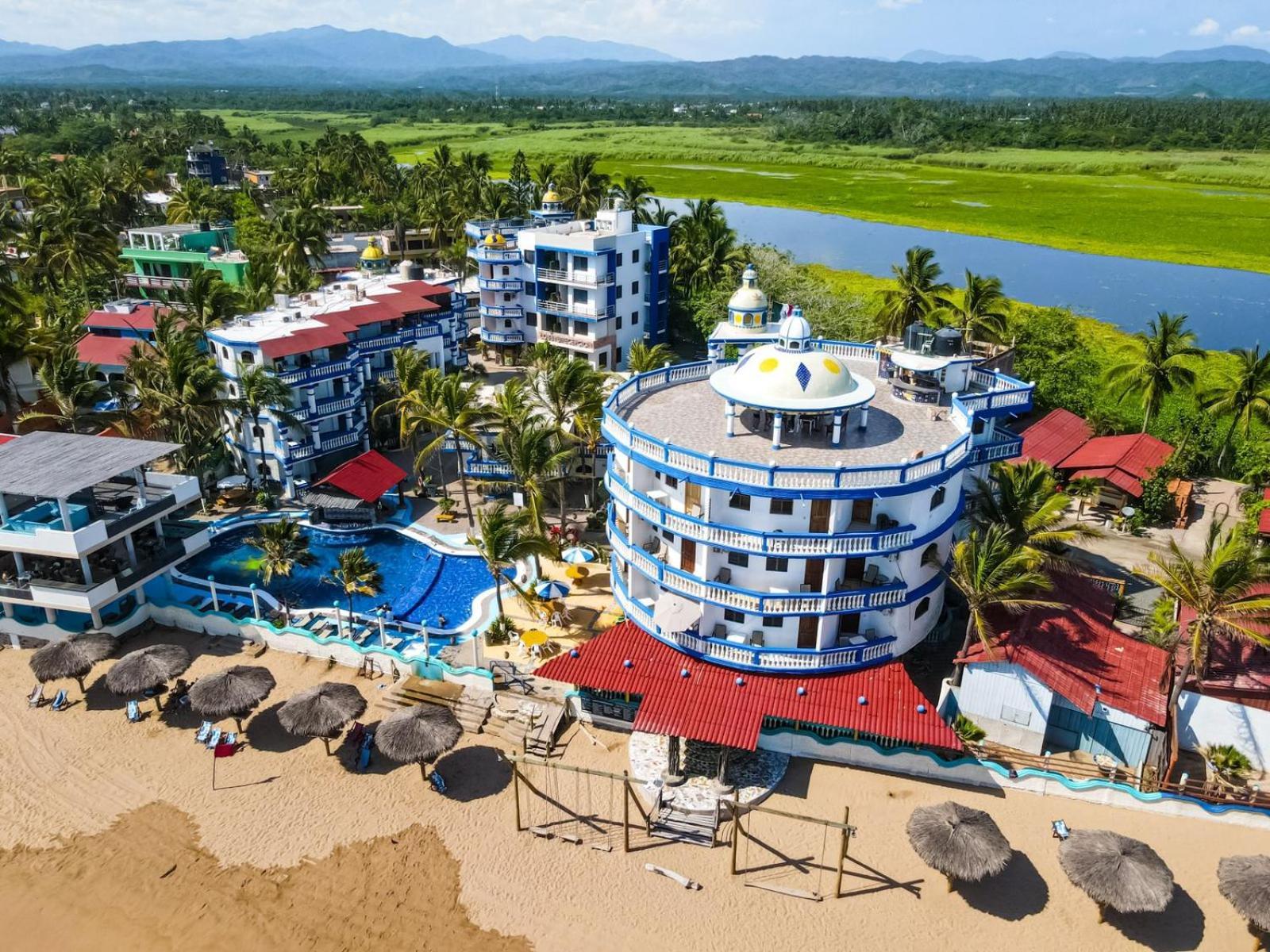 Bungalows Laguna Del Tule San Patricio Melaque Exterior photo